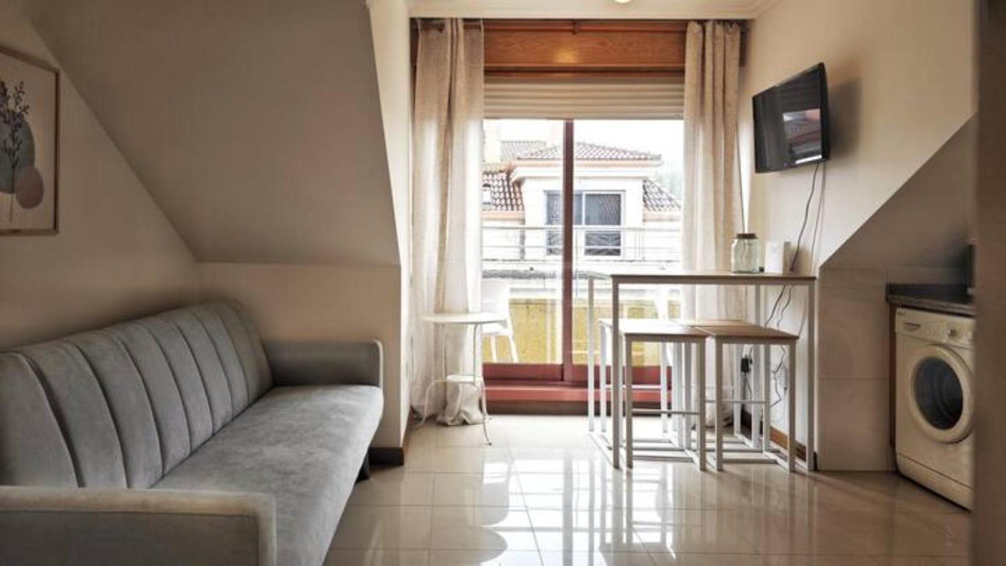 Apartamento Desconectaengalicia Atico Terraza Playa Panadeira Sanxenxo Exterior foto